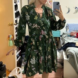 Zadig & Voltaire Green Silk Dress